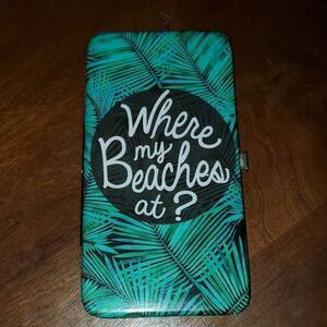Where My Beaches at? Wallet by Icing